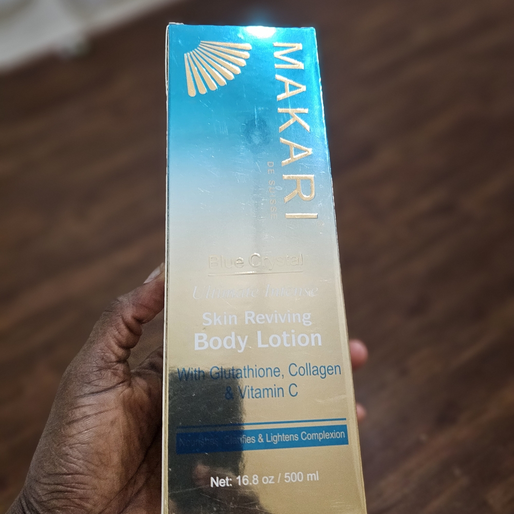 Blue and Gold Skin Reviving Body Lotion